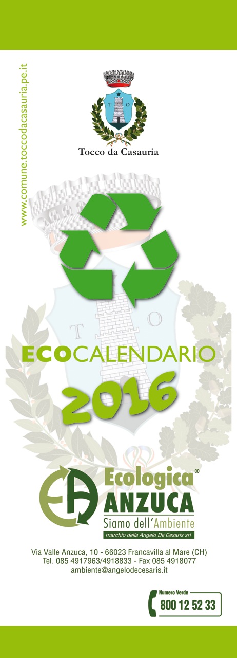 Eco Calendario 2016