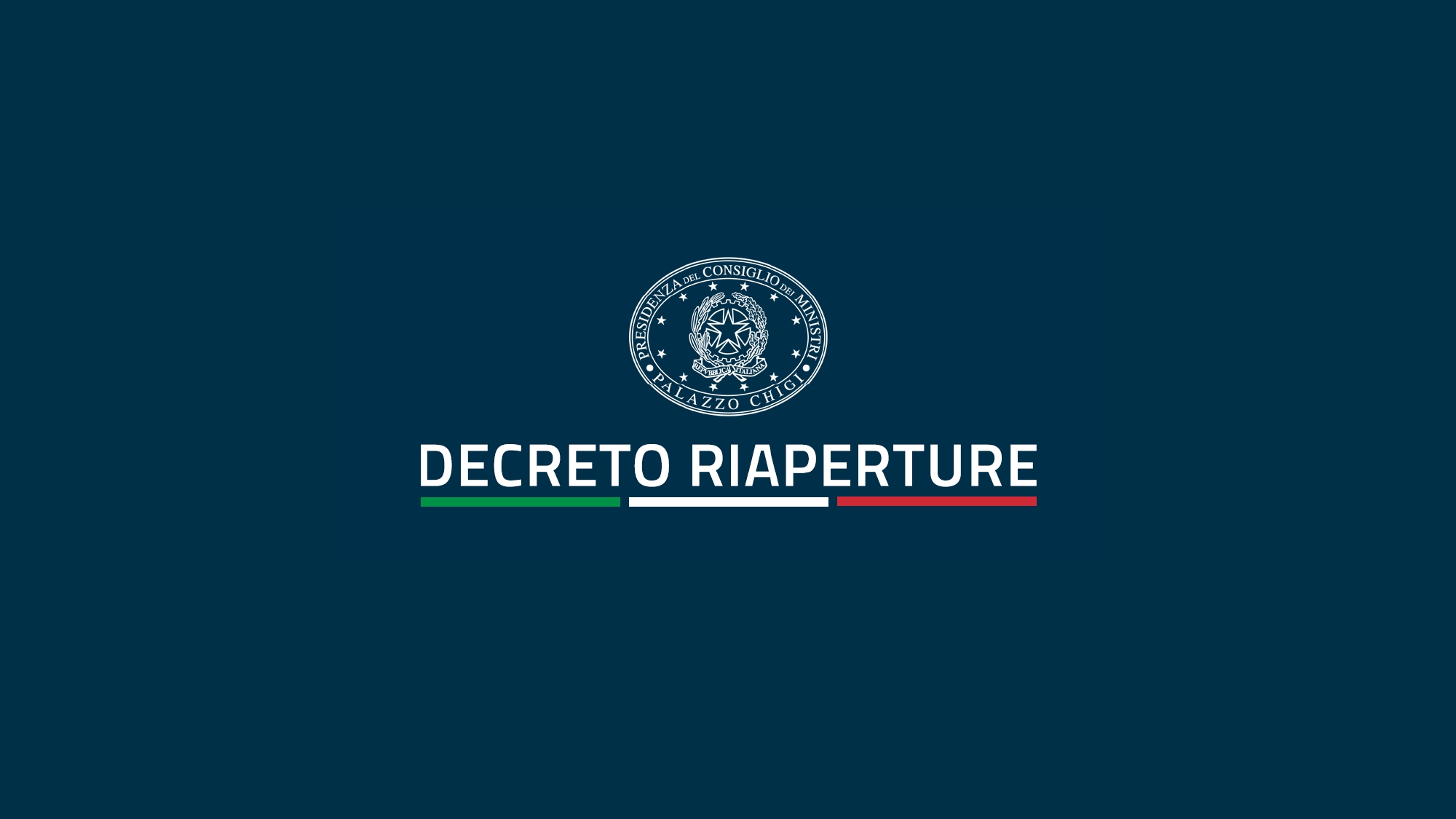 DECRETO RIAPERTURE